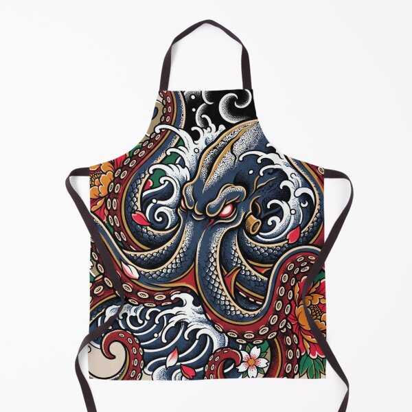 Item preview, Kraken Tattoo designed and sold by Tnerv.
