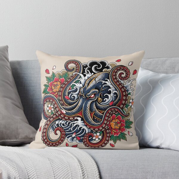 Item preview, Kraken Tattoo designed and sold by Tnerv.