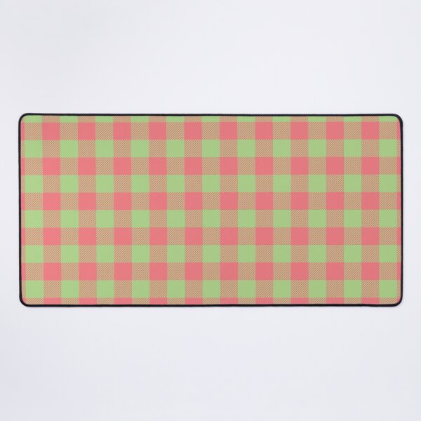 Item preview, Vibrant Gingham Coral Pink and Sage Green Buffalo Plaid Seamless Pattern Classic Check Geometric Graphic Vector designed and sold by RS4you.