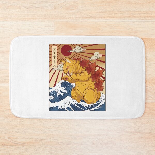 Item preview, Vintage Japanese Catzilla designed and sold by Shopeon Designs.