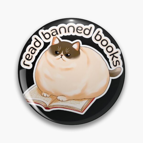 Item preview, Gorbo Nettlepin - read banned books designed and sold by Newdlebobs.
