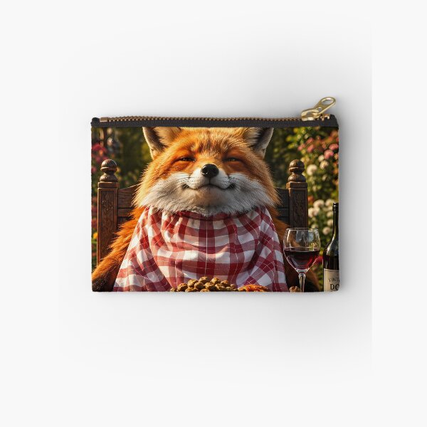 Item preview, Cute Fox At Lunch designed and sold by MarkColeImaging.