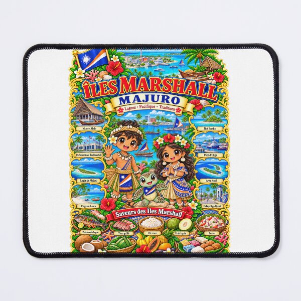 Item preview, Marshall Islands Majuro – Kawaii Trip, Pacific Lagoons and Island Culture designed and sold by Cifi64.