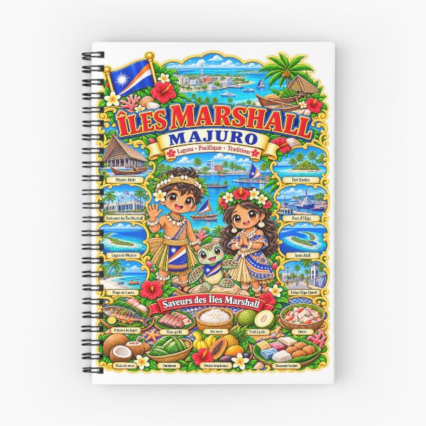 Item preview, Majuro, Islas Marshall: Viaje Kawaii, Lagunas del Pacífico y Cultura Isleña designed and sold by Cifi64.