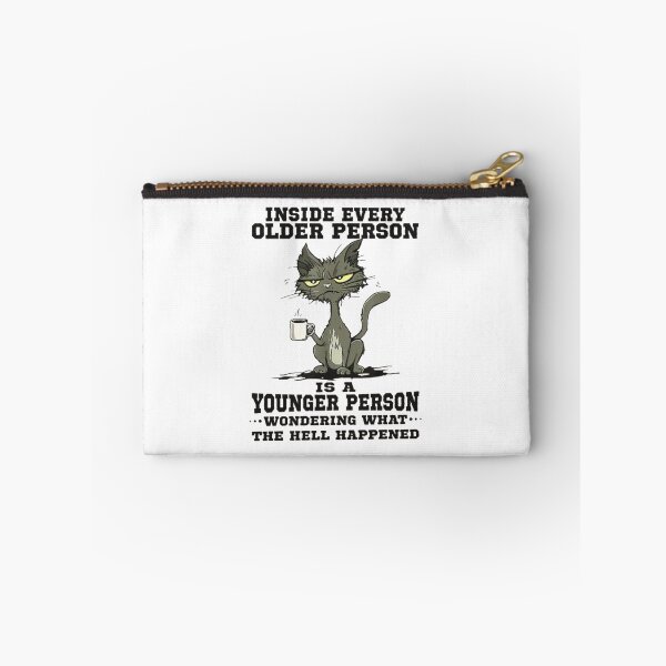 Item preview, Funny Older Person Cat Aging Humor designed and sold by roartusa.