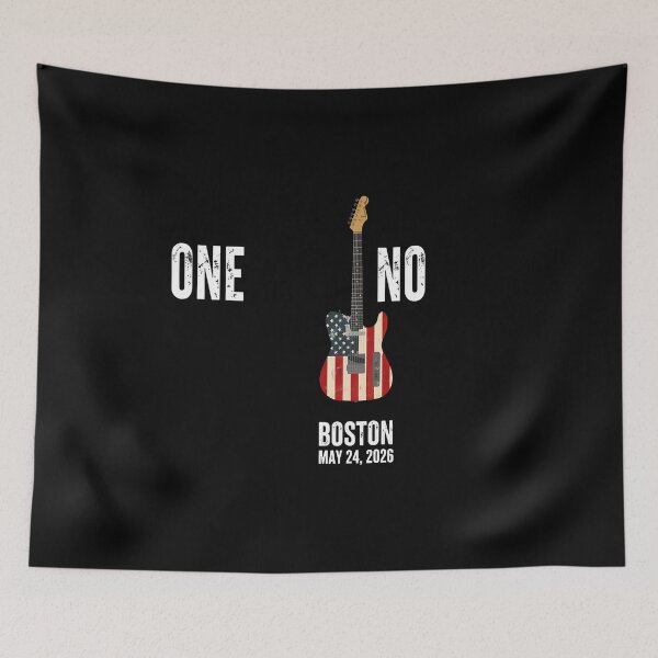 Item preview, ONEBOSS NOKINGS Boston Guitar Flag 2026 -87 designed and sold by CuteBots.