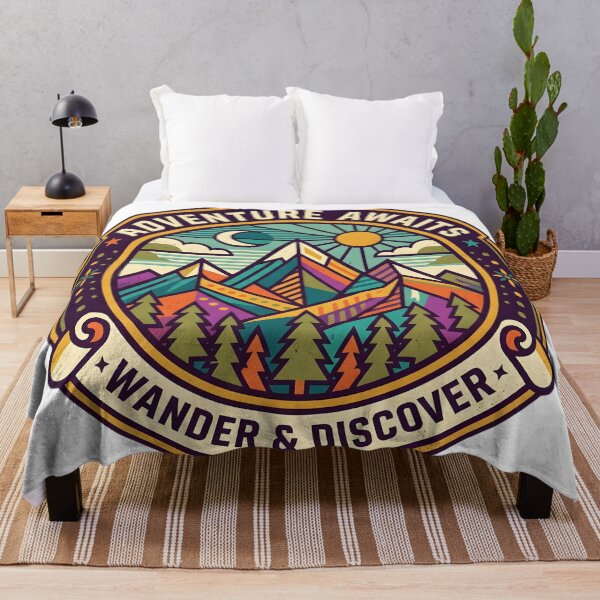 Item preview, Colorful Vintage Nature Emblem designed and sold by ManuMax93.