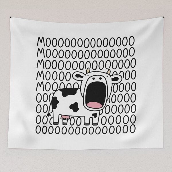 Item preview, Moo Funny Cow Reaction Meme designed and sold by MonkiFlipp.