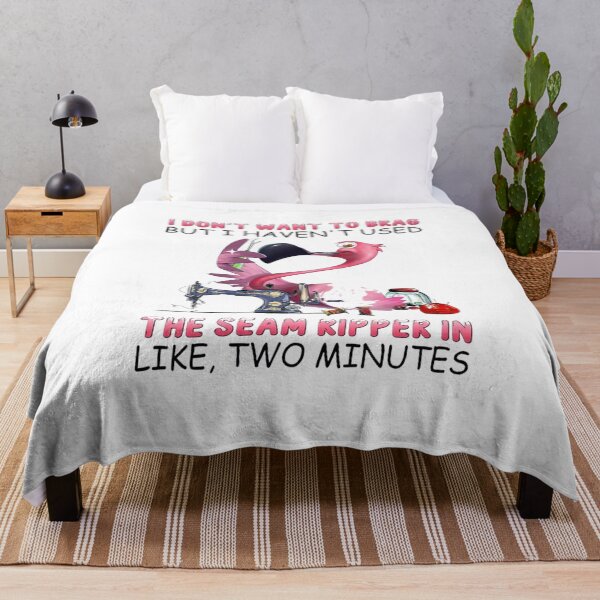 Item preview, Funny Flamingo Sewing Sewing Humor designed and sold by roartusa.