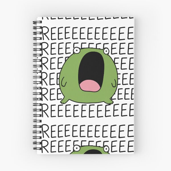 Item preview, REEEE Funny Frog Screaming Reaction Meme designed and sold by MonkiFlipp.