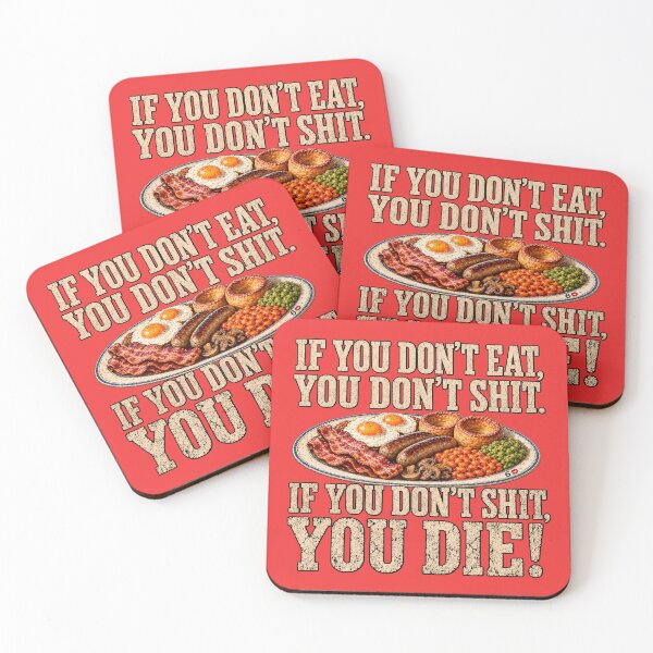 Item preview, If You Don’t Eat, You Don’t Shit – Grandad’s Life Advice designed and sold by KissMy6 Industries.