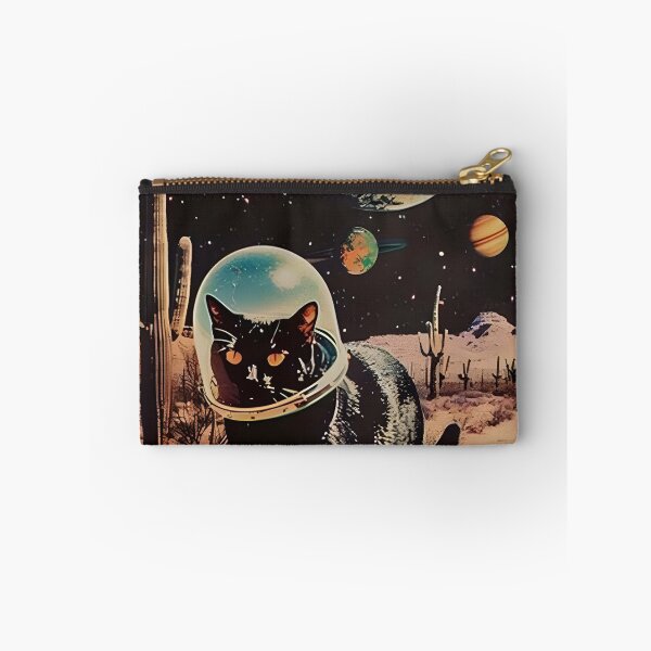 Item preview, Retro Space Desert Cosmic Cat Explorer designed and sold by AbernathyZella.