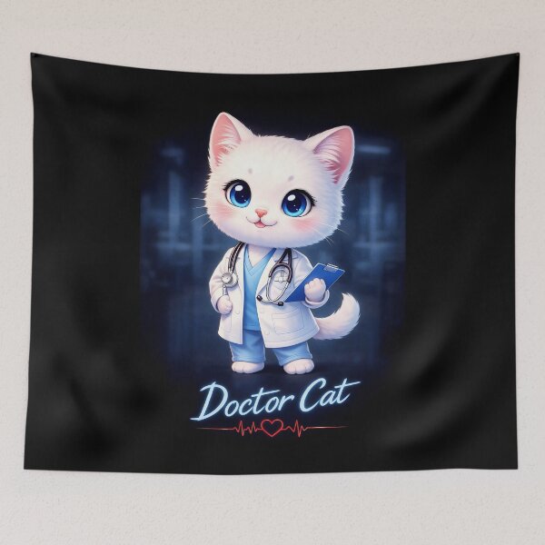 Item preview, Doctor Cat  designed and sold by Meow Story .
