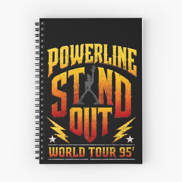 Item preview, Powerline Stand Out World Tour 95 -19 designed and sold by CuteBots.