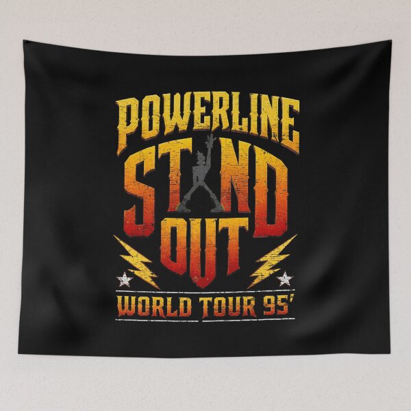 Item preview, Powerline Stand Out World Tour 95 -19 designed and sold by CuteBots.