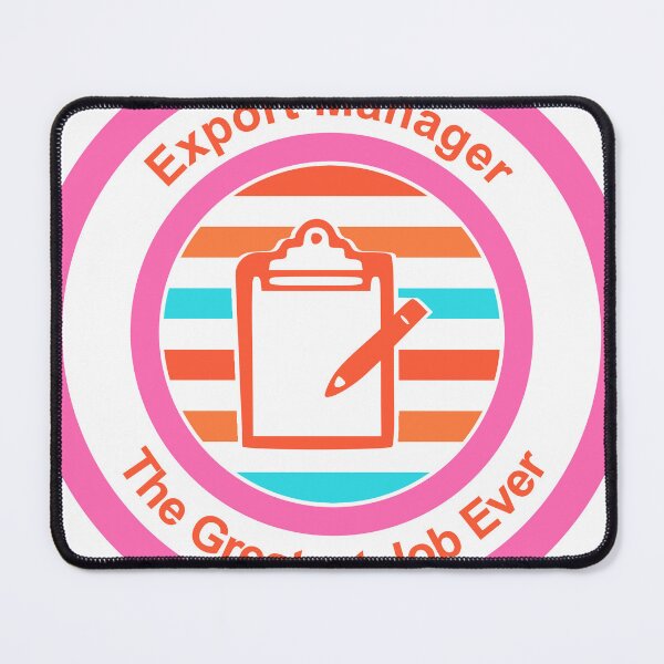 Item preview, Export Manager The Greatest Job Ever designed and sold by TheIconSmith.