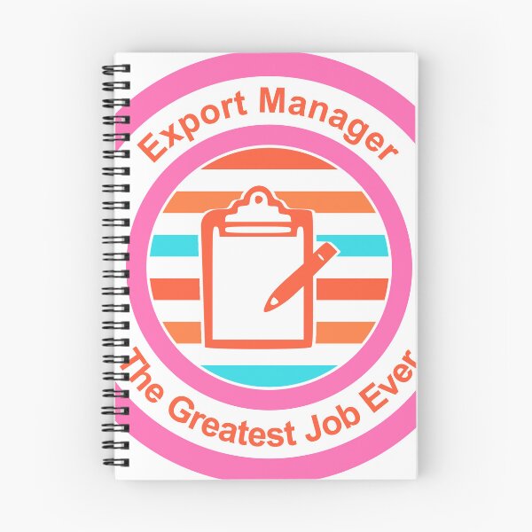 Item preview, Export Manager The Greatest Job Ever designed and sold by TheIconSmith.