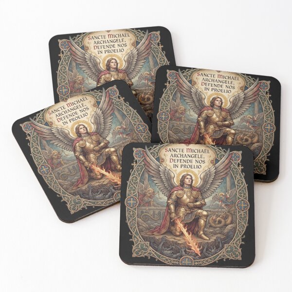 Item preview, Saint Michael, Defend Us in Battle designed and sold by MudMaster.