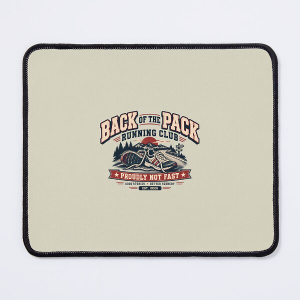 Item preview, Back of the Pack Running Club Vintage Slow Running designed and sold by KakangMudi.