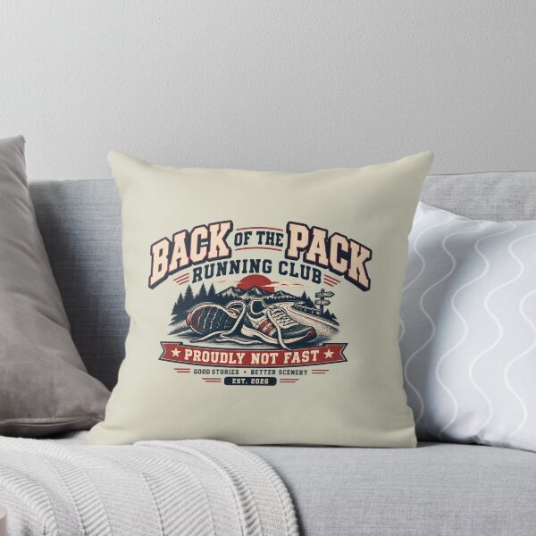Item preview, Back of the Pack Running Club Vintage Slow Running designed and sold by KakangMudi.