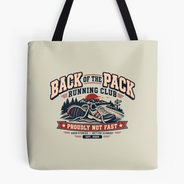 Item preview, Back of the Pack Running Club Vintage Slow Running designed and sold by KakangMudi.