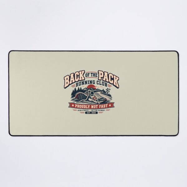 Item preview, Back of the Pack Running Club Vintage Slow Running designed and sold by KakangMudi.
