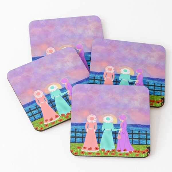 Item preview, Three Women in Period Dresses designed and sold by Elaine M Hayward .