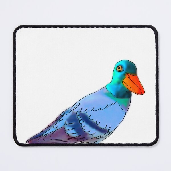 Item preview, Penny the pigeon in duck hat - animalzinhats designed and sold by Ashley’sAnimalz.