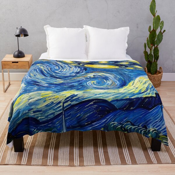 Item preview, Cosmic Night Journey Retro UFO Over a Starry Village designed and sold by AbernathyZella.