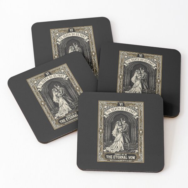 Item preview, The Eternal Vow Til Death Skeleton Wedding Tarot - Gothic Victorian Romance designed and sold by SplashTastic.