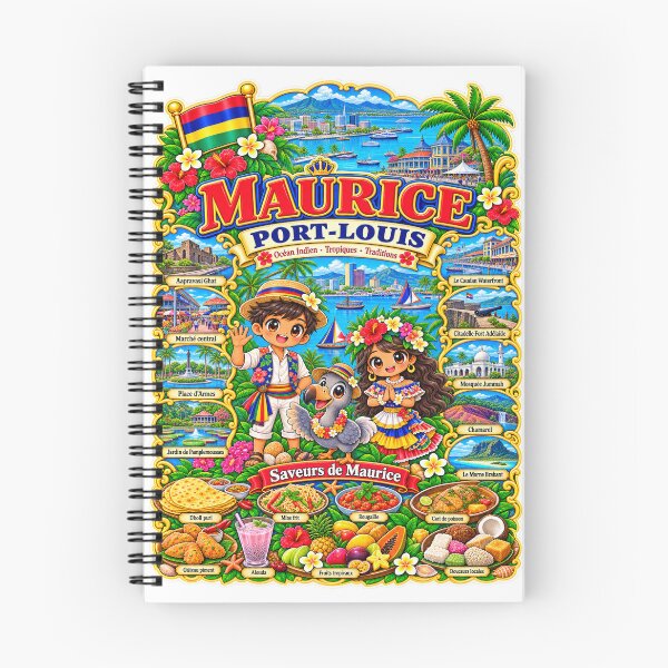 Item preview, Mauritius Port Louis – Kawaii Trip, Mauritian Culture and Flavors of Mauritius designed and sold by Cifi64.