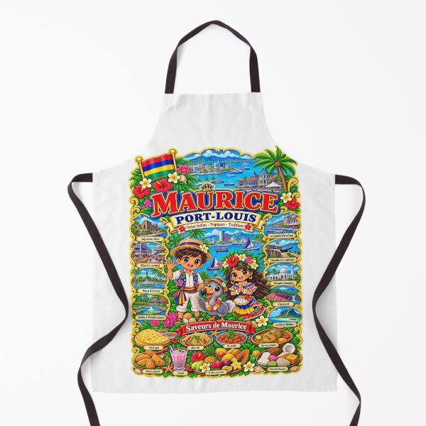 Item preview, Mauritius Port Louis – Kawaii Trip, Mauritian Culture and Flavors of Mauritius designed and sold by Cifi64.