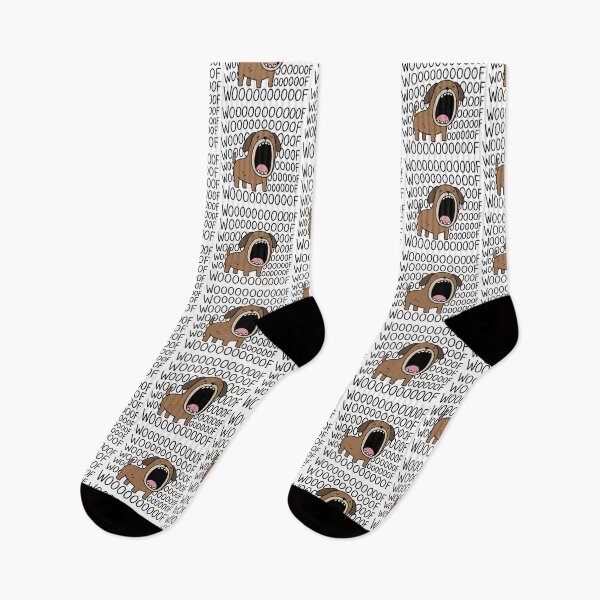 Item preview, Woof Funny Dog Screaming Reaction Meme designed and sold by MonkiFlipp.