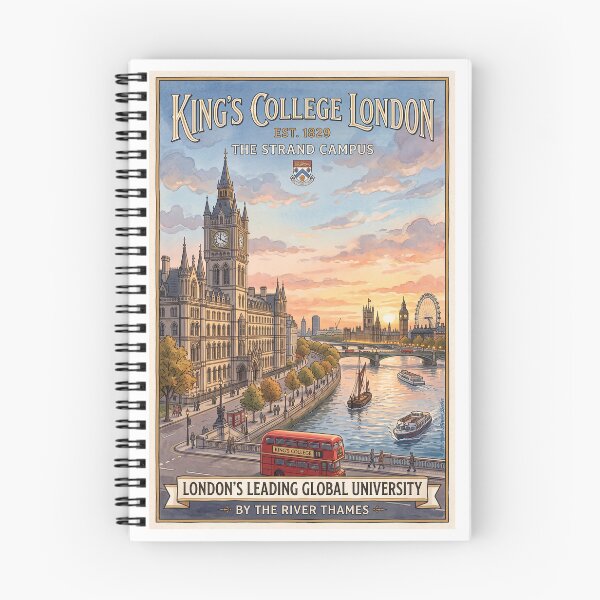 Item preview, King's College London designed and sold by Theodor Decker.