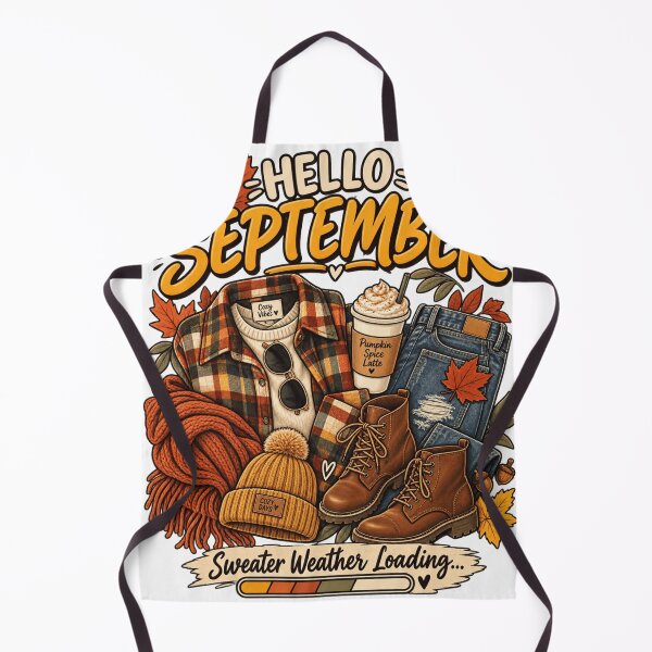 Item preview, Hello September Sweater Weather Loading designed and sold by WearTheVibe Store.