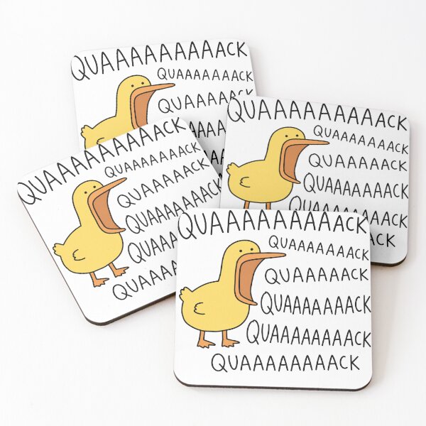 Item preview, Funny Duck Quack Meme Cute Duck Reaction designed and sold by MonkiFlipp.