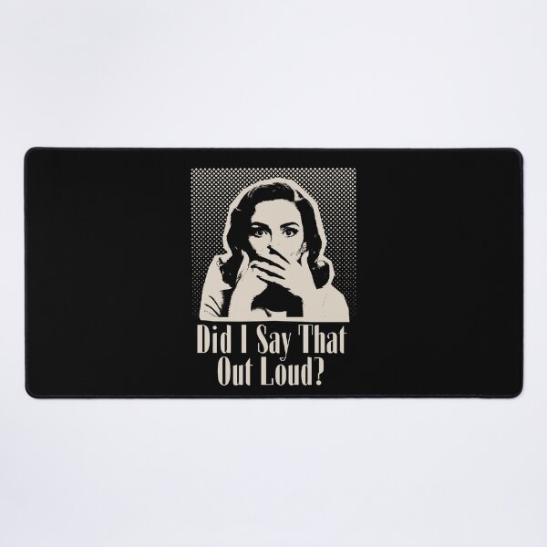 Item preview, Did I Say That Out Loud Vintage Woman designed and sold by monika-arthing.