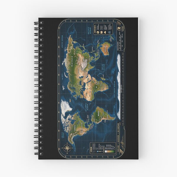 Item preview, Map of the Earth designed and sold by Somchartthai.