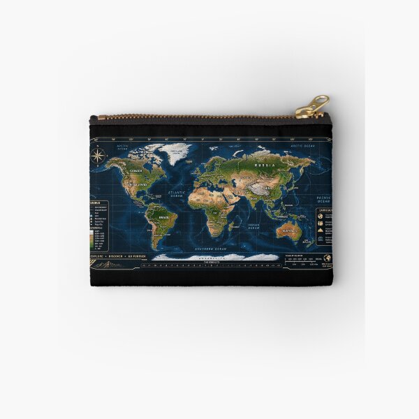 Item preview, Map of the Earth designed and sold by Somchartthai.