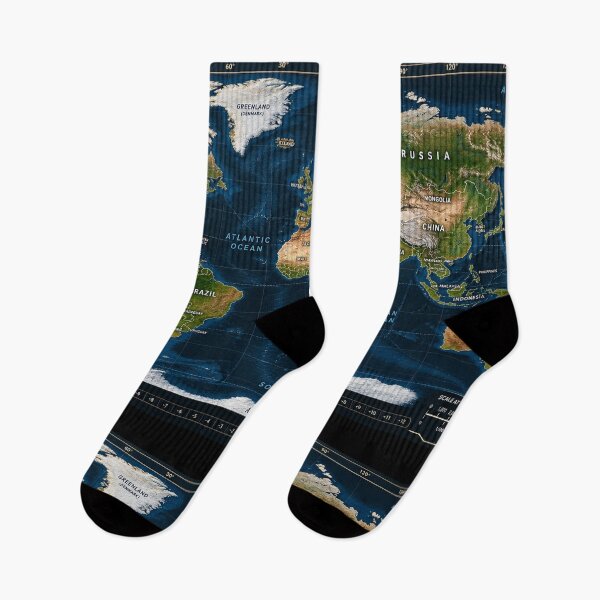 Item preview, Map of the Earth designed and sold by Somchartthai.