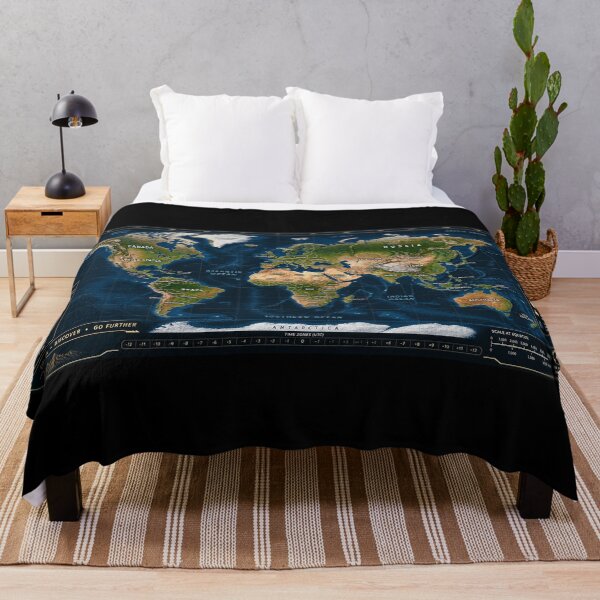 Item preview, Map of the Earth designed and sold by Somchartthai.