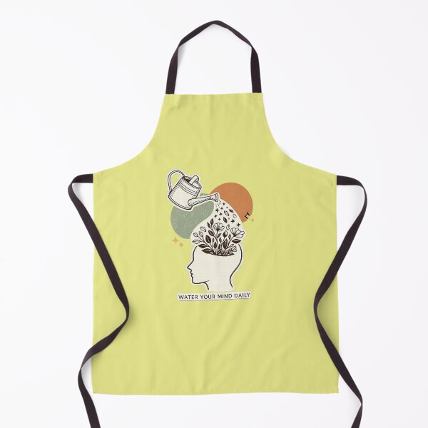 Item preview, Water Your Mind Daily Boho Plant Mental Health Art designed and sold by Timeless Junction.