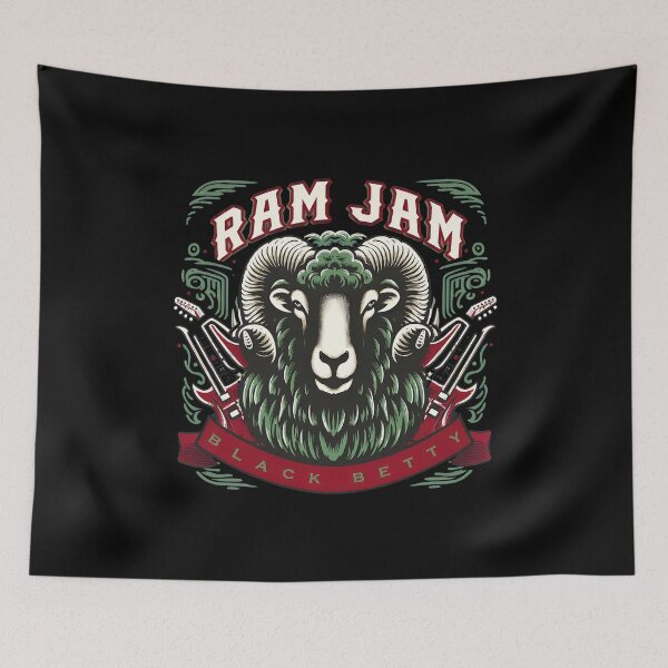 Item preview, Ram Jam Black Betty Ram Rock Music -15 designed and sold by CuteBots.