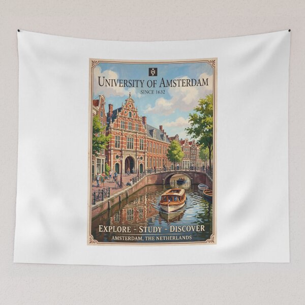 Item preview, University of Amsterdam designed and sold by Theodor Decker.