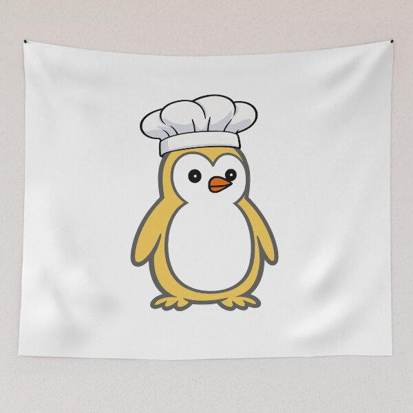 Item preview, Pippo the Chef – Minimalist Chef Penguin designed and sold by Pippo-Penguin.
