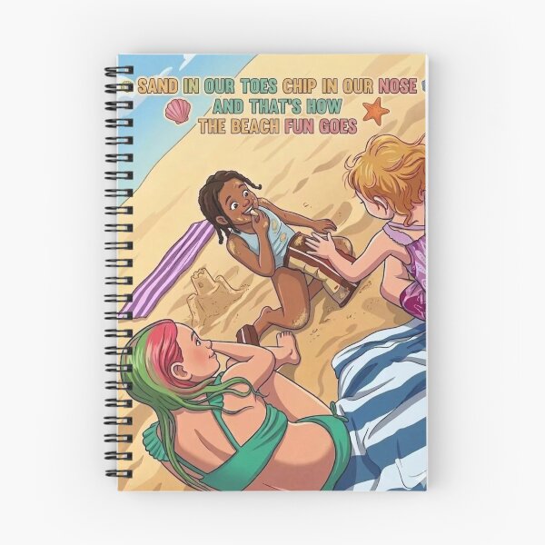 Item preview, Sand in Our Toes, Chip in Our Nose – Beach Day Fun designed and sold by OutlanderDesigns.