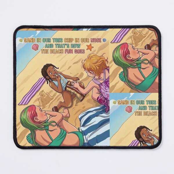 Item preview, Sand in Our Toes, Chip in Our Nose – Beach Day Fun designed and sold by OutlanderDesigns.