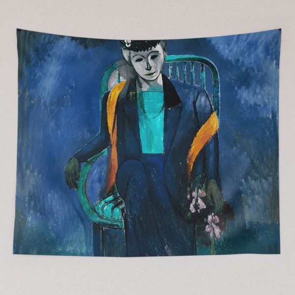 Artikelvorschau, Porträt von Frau. Matisse von Henri Matisse entworfen und verkauft von Erlin Rudho.