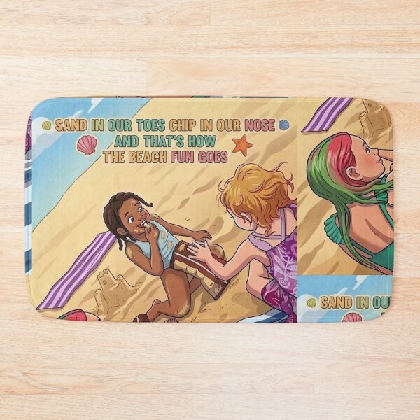 Item preview, Sand in Our Toes, Chip in Our Nose – Beach Day Fun designed and sold by OutlanderDesigns.