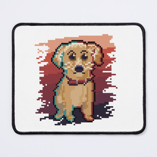 Item preview, Pixel Art Caramel-colored Dog designed and sold by Oaky3.